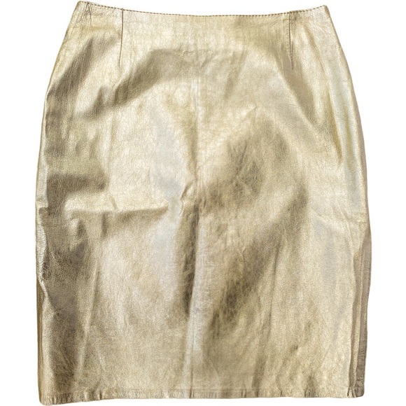 Vera Pelle Dresses & Skirts - Vera Pelle Leather Skirt